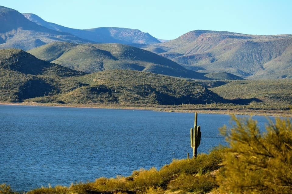 Roosevelt Lake Boating